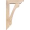 Ekena Millwork Legacy Traditional Smooth Bracket w/ Offset Brace, Douglas Fir, 5 1/2"W x 18"D x 30"H BKT0604X18X30LEC01SDF - alternate 2